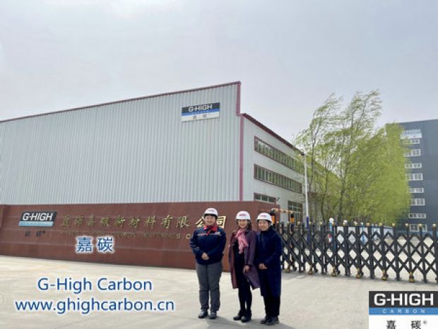 客戶來訪嘉碳工廠進行實地參觀考察，深入了解嘉碳增碳劑生產(chǎn)情況